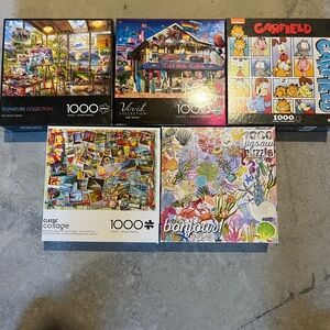 1000 Piece Puzzle Bundle